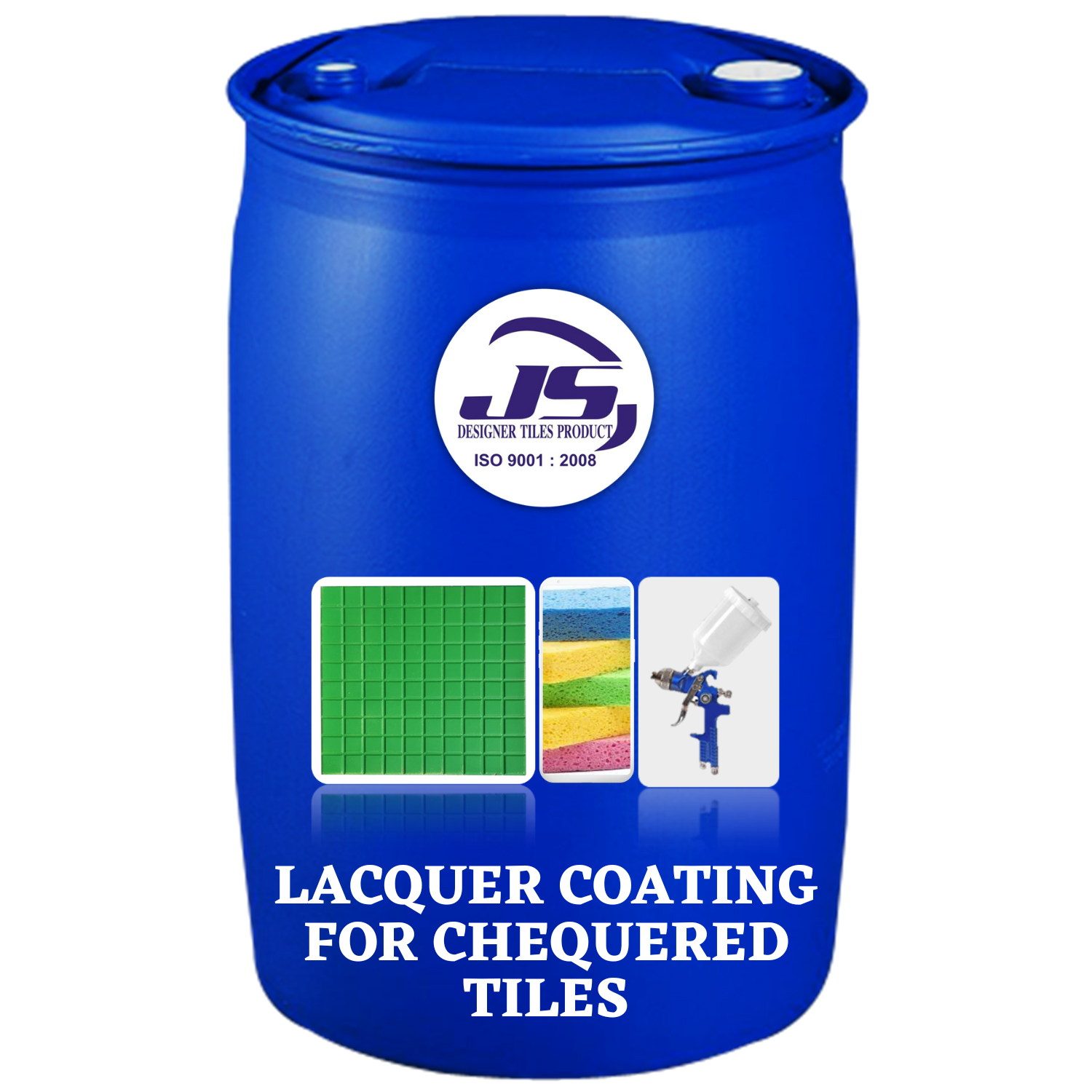 Lacquer Coating For Chequered Tiles