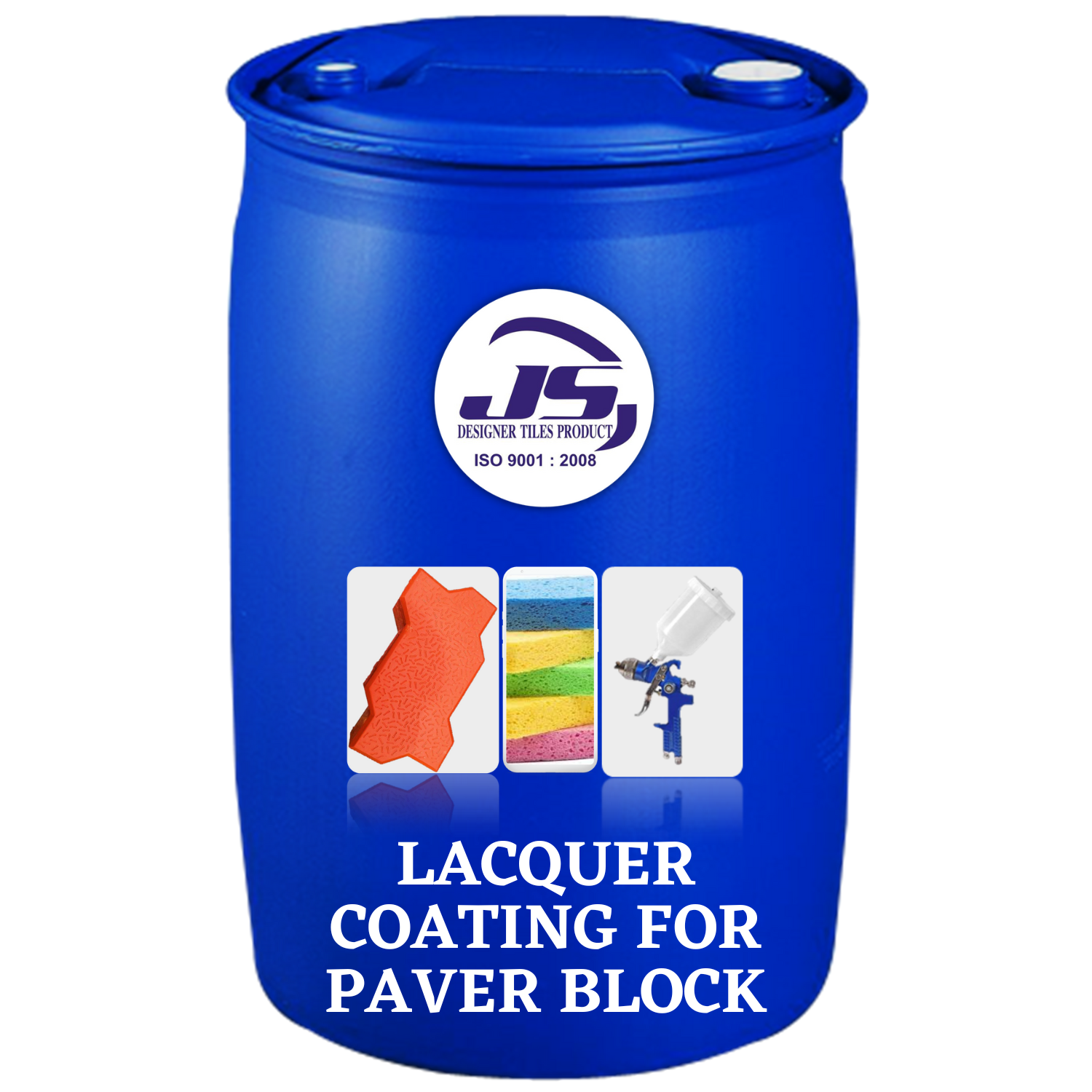 Lacquer Coating For Paver Block