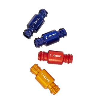 Fat transfer adapter for Luer to Luer lock. Set of 3.