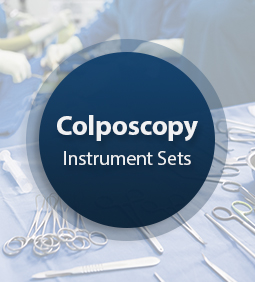 Colposcopy surgical instrument set