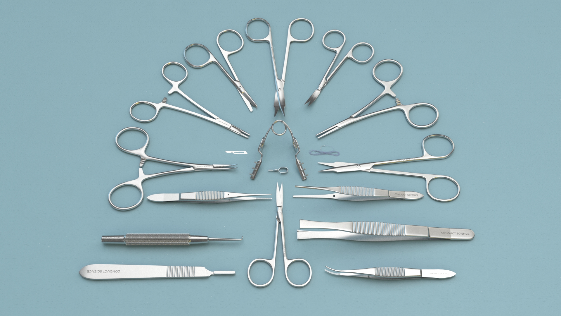 Tissue Surgery Kit for Students - Dissection Practice Instruments