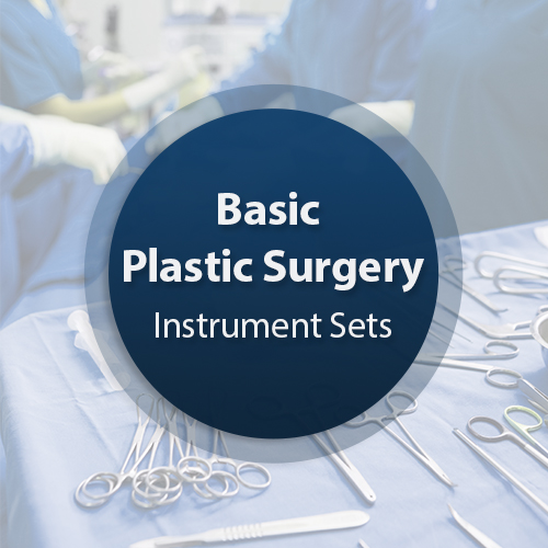 Basic Surgical Instrument Set for Operating Room.