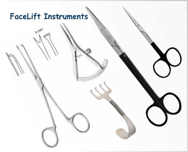 FACELIFT COSMETIC SURGERY INSTRUMENT