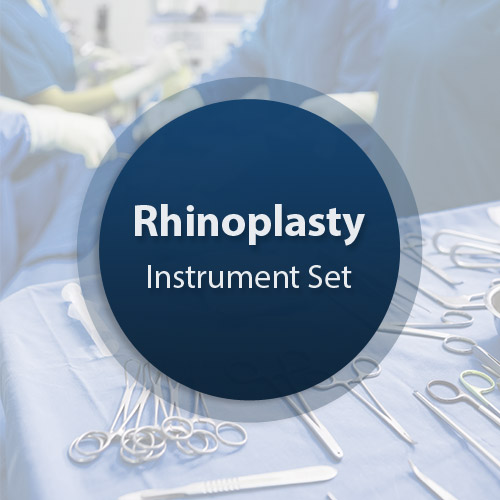 Rhinoplasty nose surgery instruments set