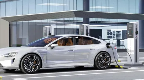 Commercial AC EV Charger, 2*22kW, Three-phase, 400V AC