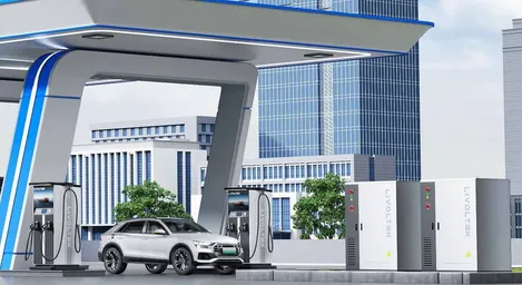 Fast DC EV Charging Station, 100 kWh, LFP, IP54, OCPP 1.6J