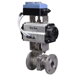 Spring Return Pneumatic Ball Control Valves, 1/2-6 IN, PN16
