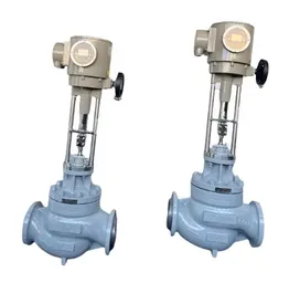Electric Globe Control Valve, ASME B16.34, 5 IN, 300 LB, WCB