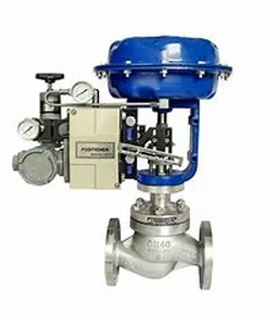 Pneumatic Globe Control Valve with Electro-Pneumatic Positioner – 4” Class 150 LB