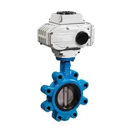 Lugged Electric Butterfly Control Valve, On/Off, 2-24 Inch
