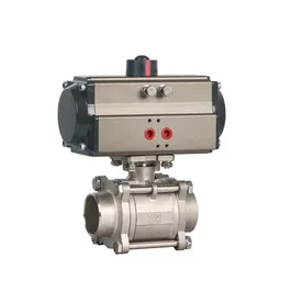 Pneumatic Ball Control Valve, DN08-DN100, 150 LB, PN10