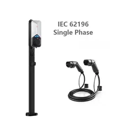 IEC 62196 EV Charging Cable, 48A, 240V, Single-Phase, Type 2