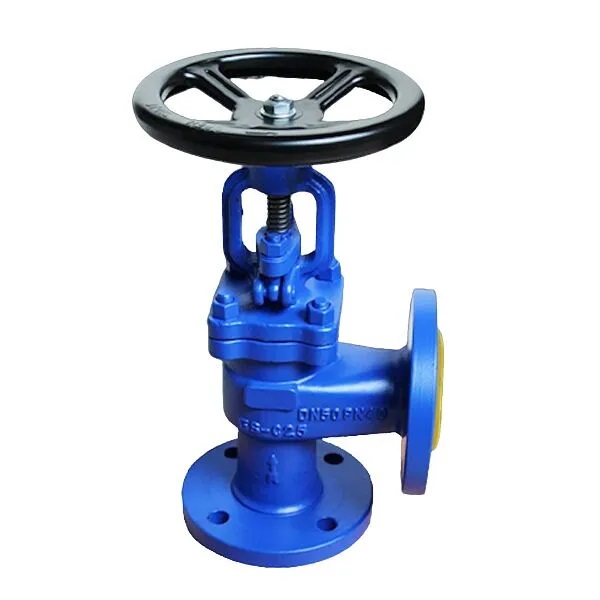 Cast Carbon Steel Angle Control Valve, PN16, ASTM A216 WCB