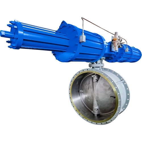 Triple Offset Butterfly Control Valve, 2-48 IN, 150-600 LB