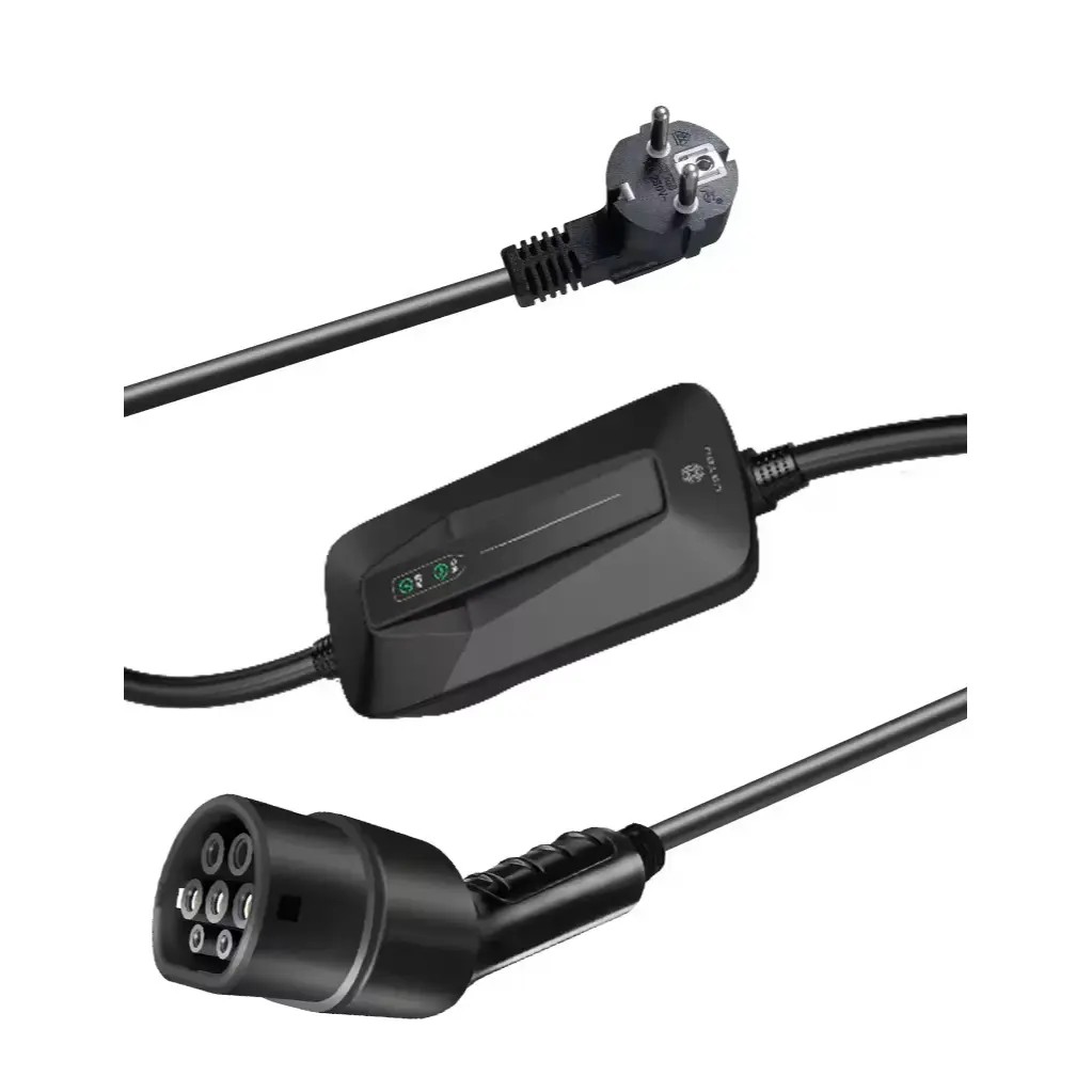 CCS2 AC EV Charger, 16A, IP54 Rating, 220V, 5M Cable.        